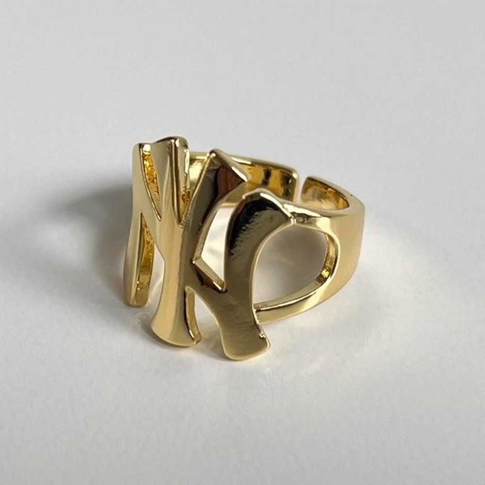 New York Yankees Gold Ring Unisex One Size Fits Most - Picture 7 of 8